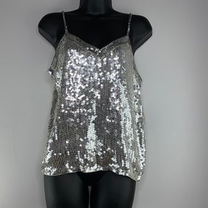 Jazz sequin v-neck camisole